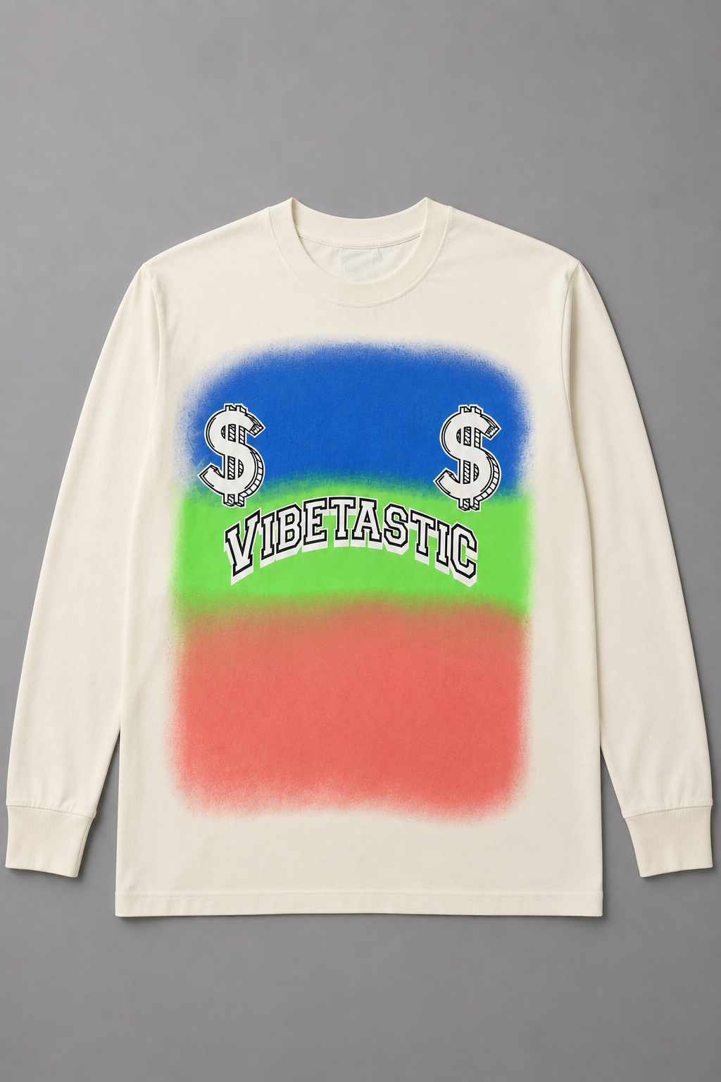 VIBETASTIC Airbrush Graphic Oversized T-Shirt