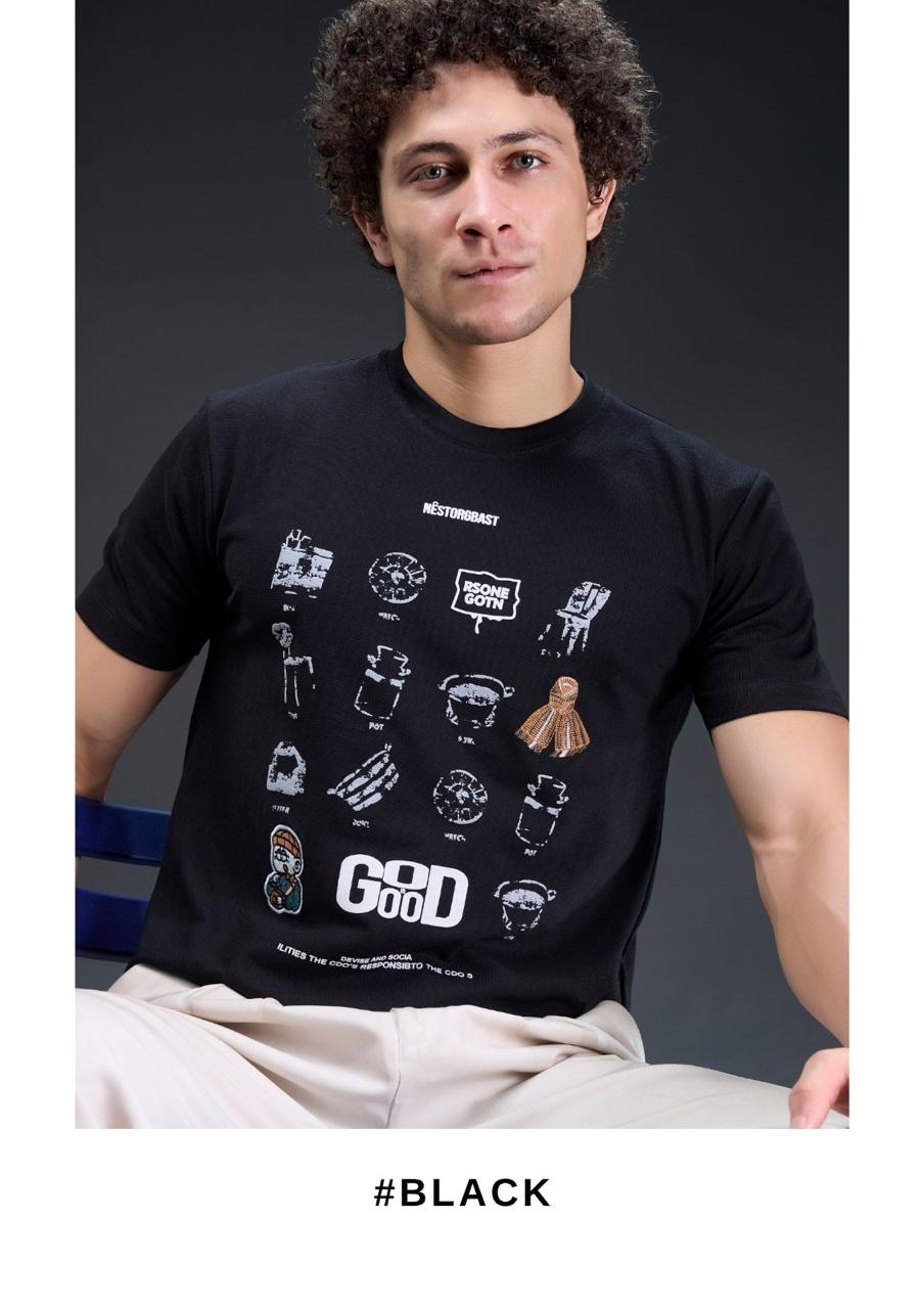 Classic Cotton Graphic T-Shirt
