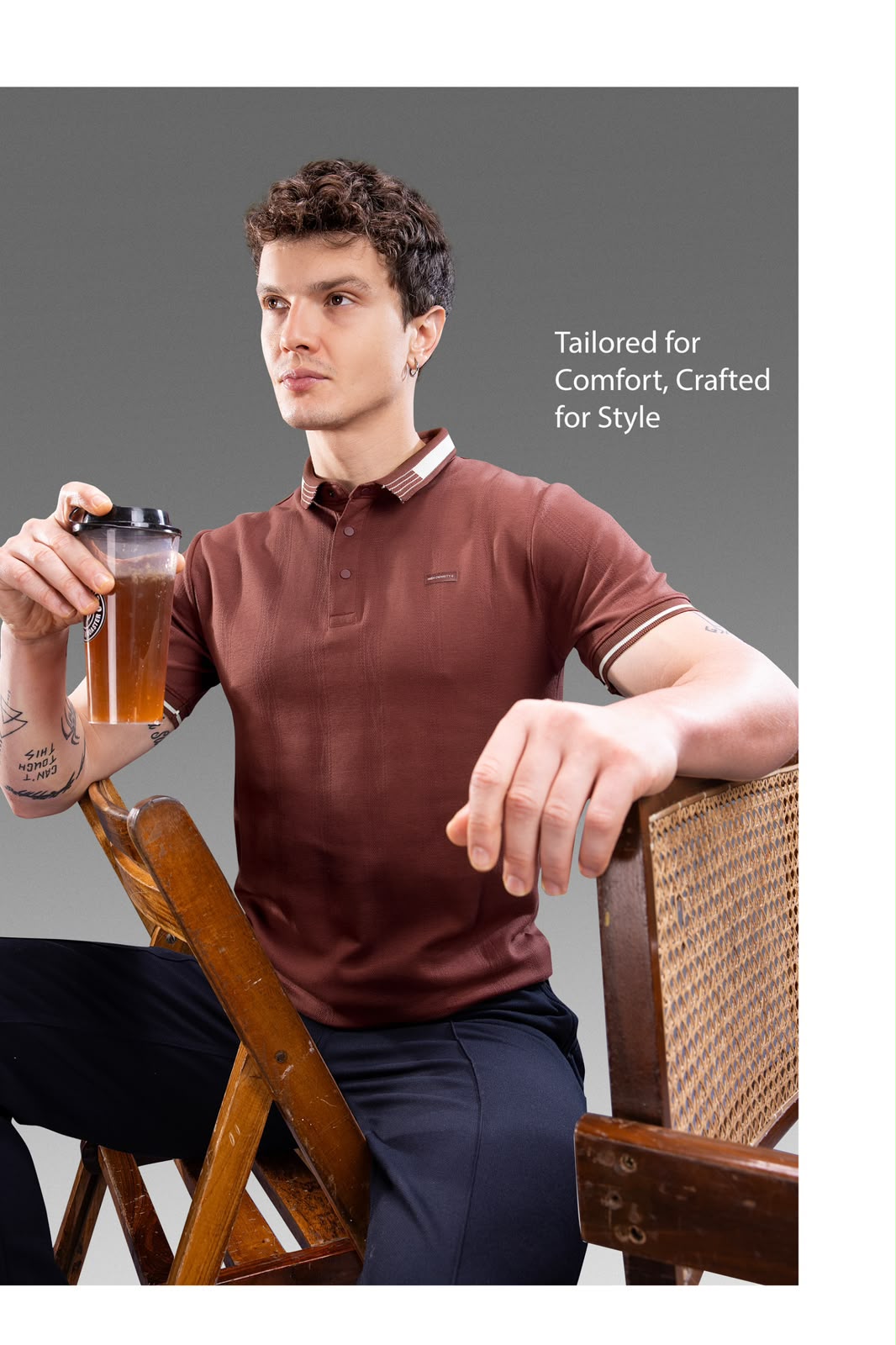 Premium Contemporary Regular-Fit Polo
