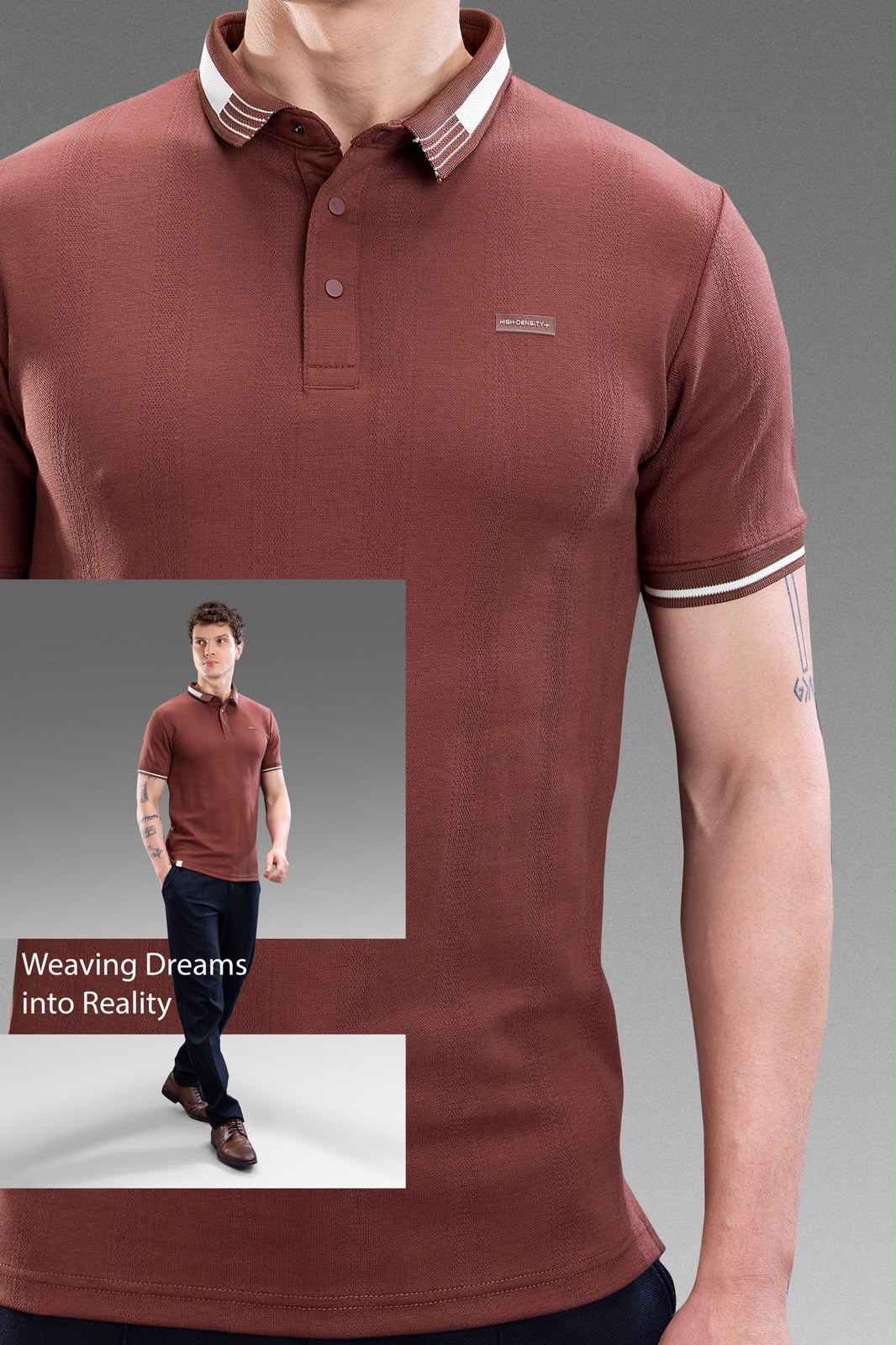Premium Contemporary Regular-Fit Polo