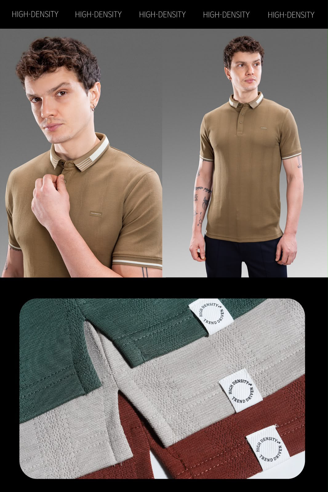 Premium Contemporary Regular-Fit Polo