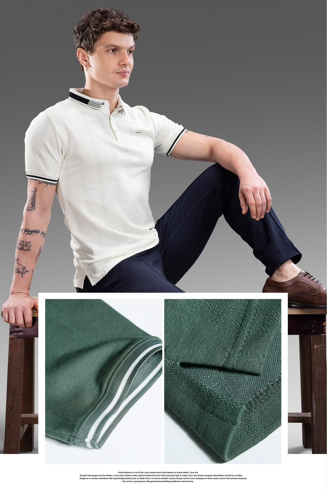 Premium Contemporary Regular-Fit Polo