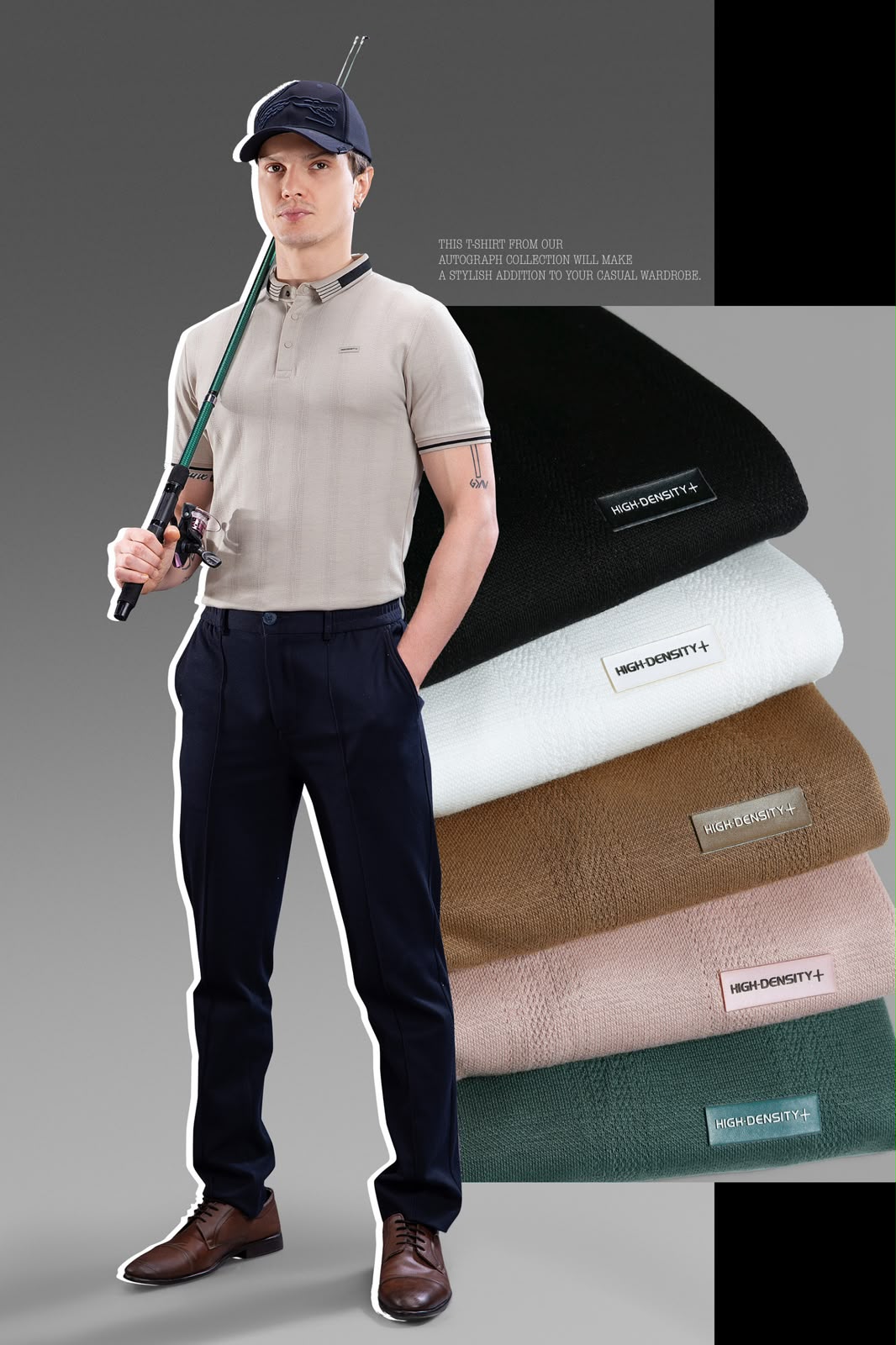 Premium Contemporary Regular-Fit Polo