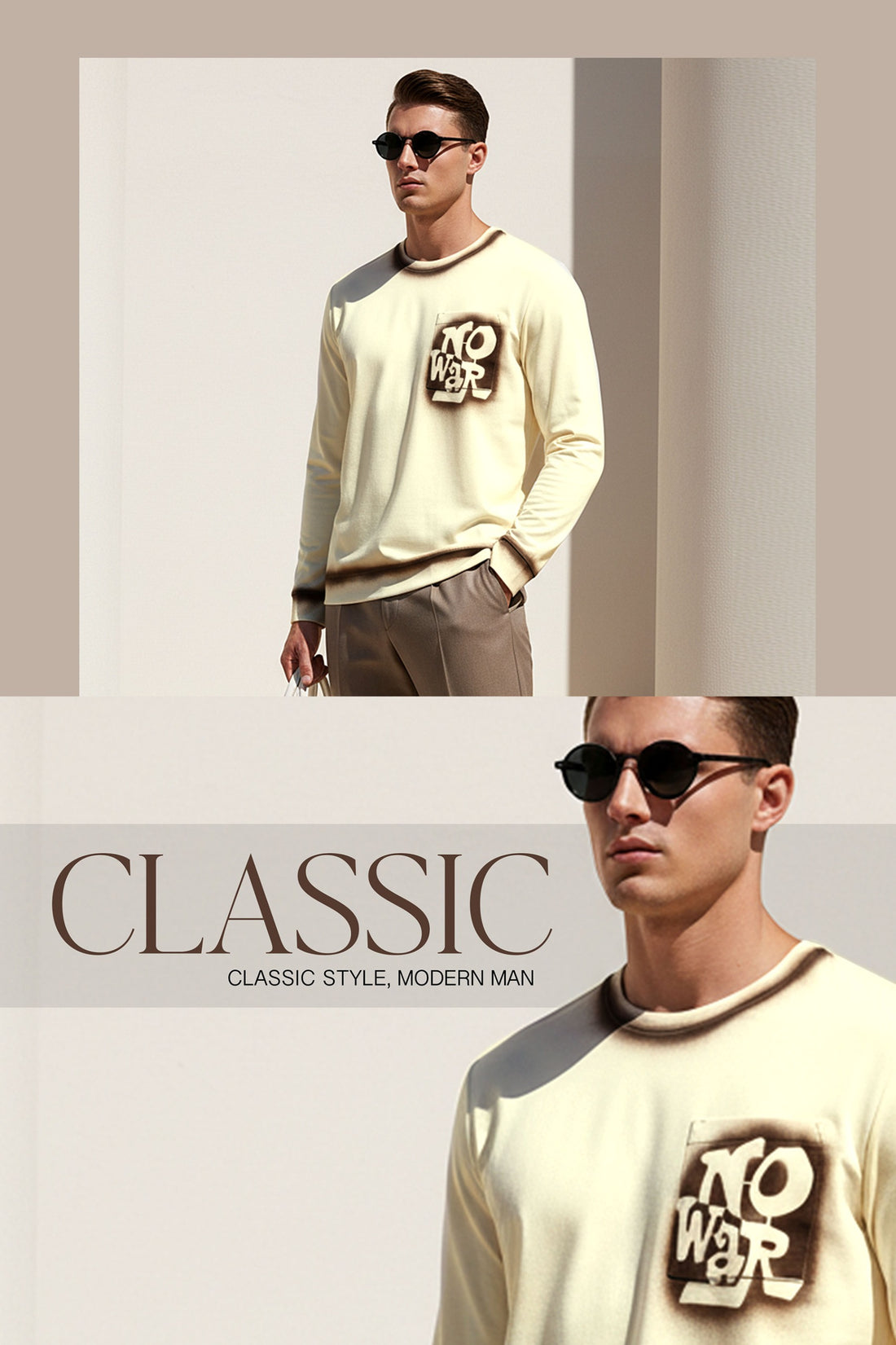 Premium Spray Print Patch Pocket Tee