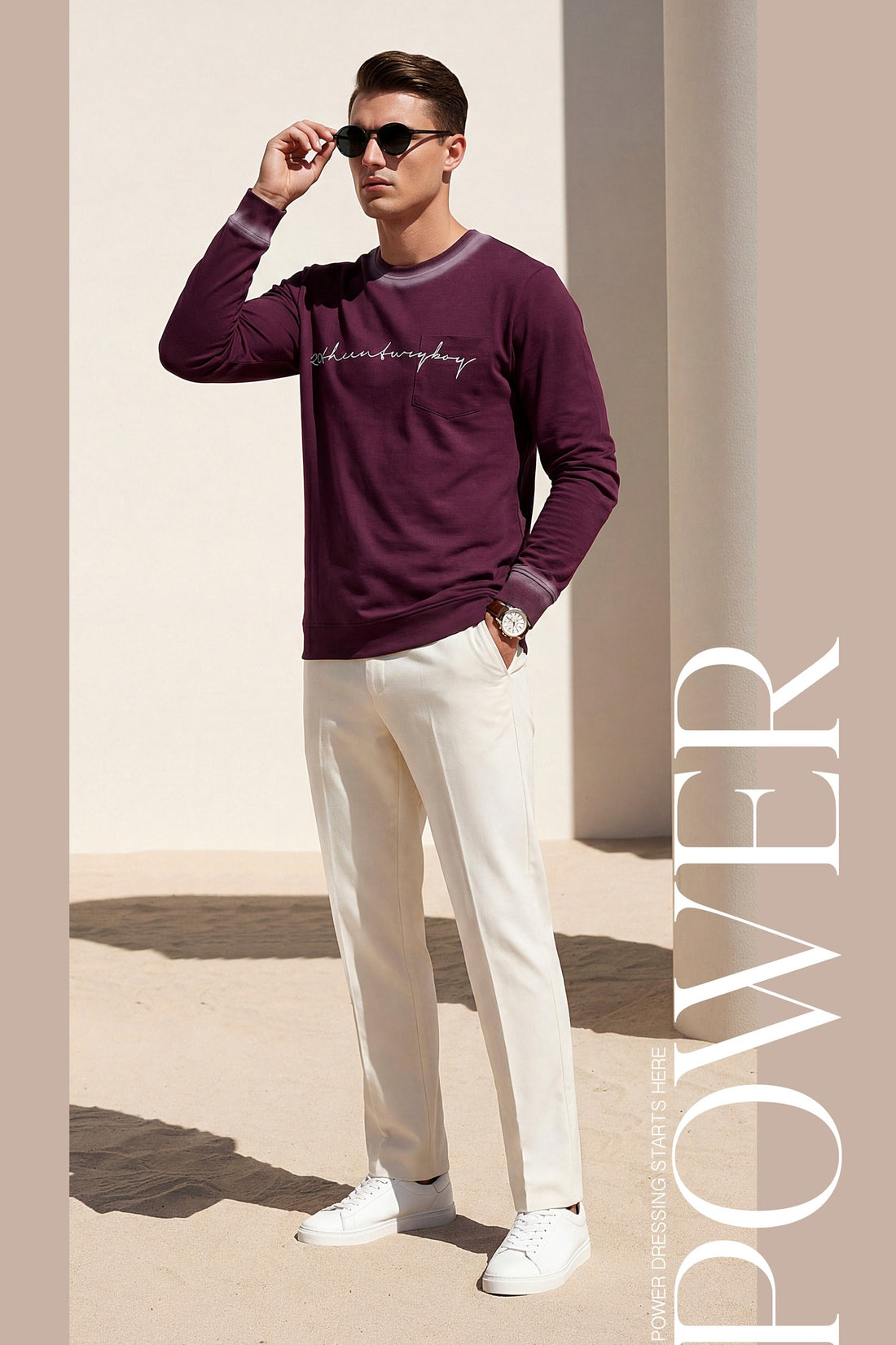 Premium Spray Print Patch Pocket Tee