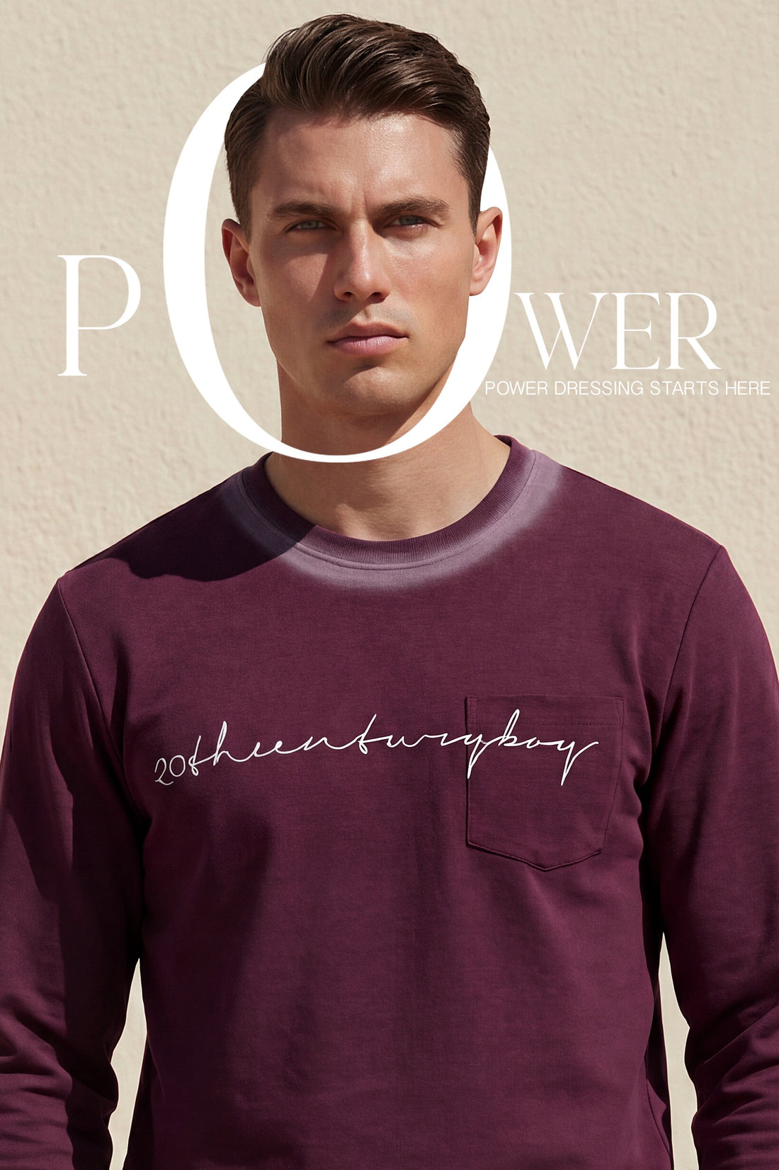 Premium Spray Print Patch Pocket Tee