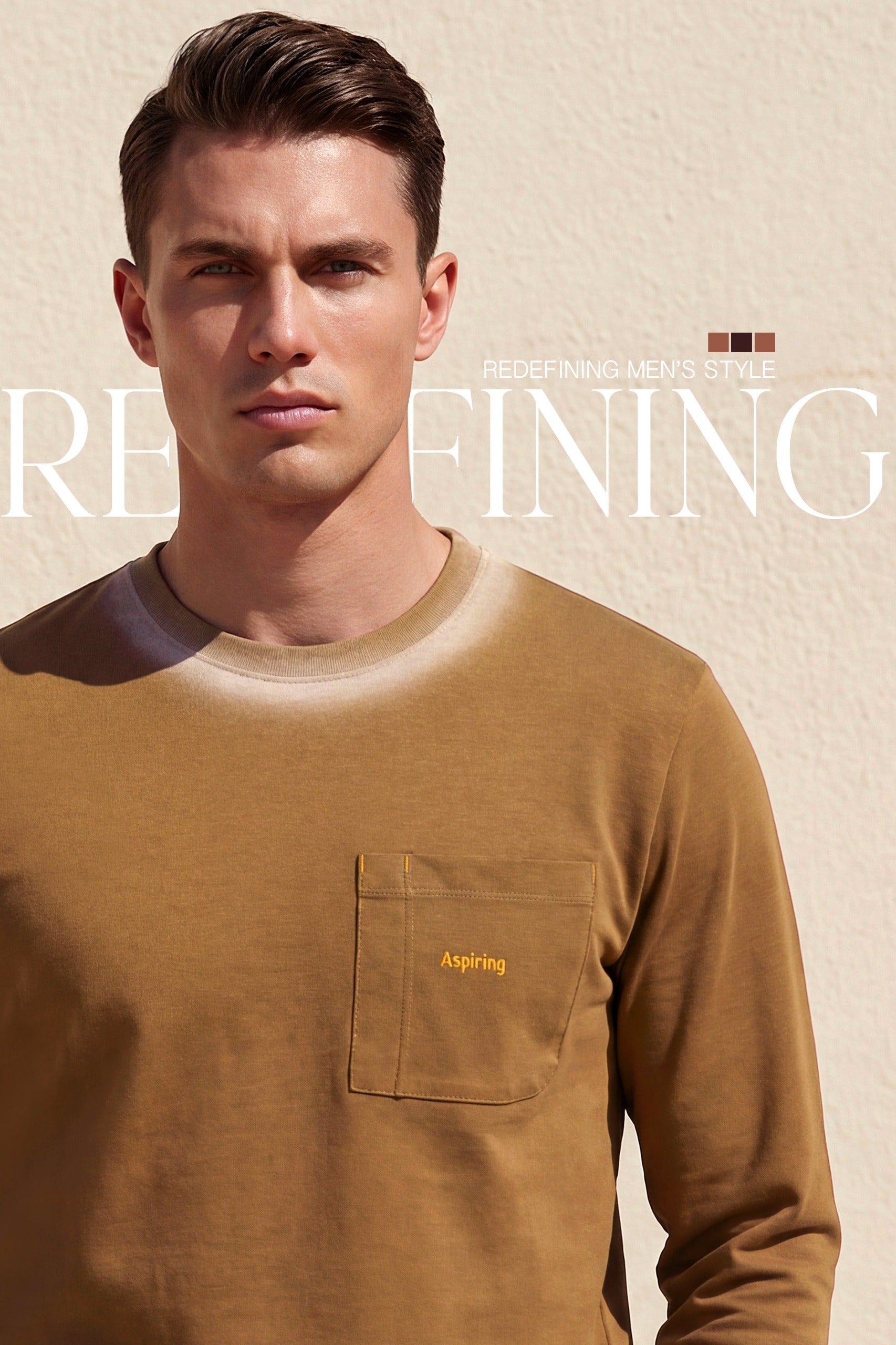 Premium Spray Print Patch Pocket Tee