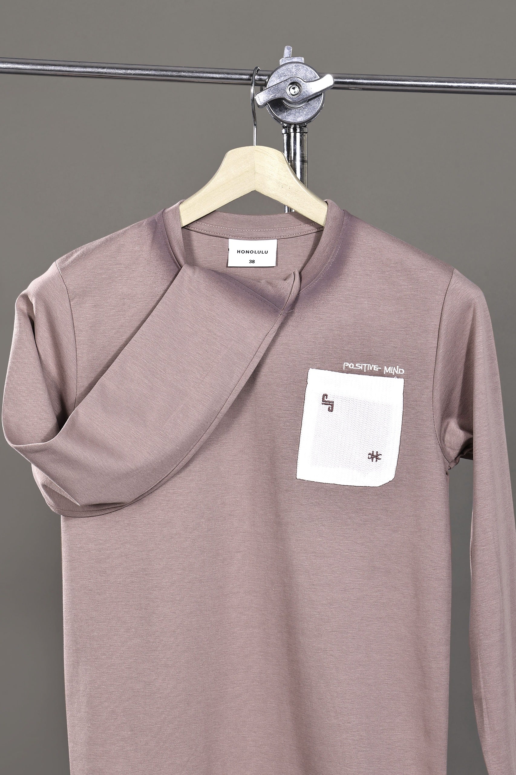 Premium Spray Print Patch Pocket Tee