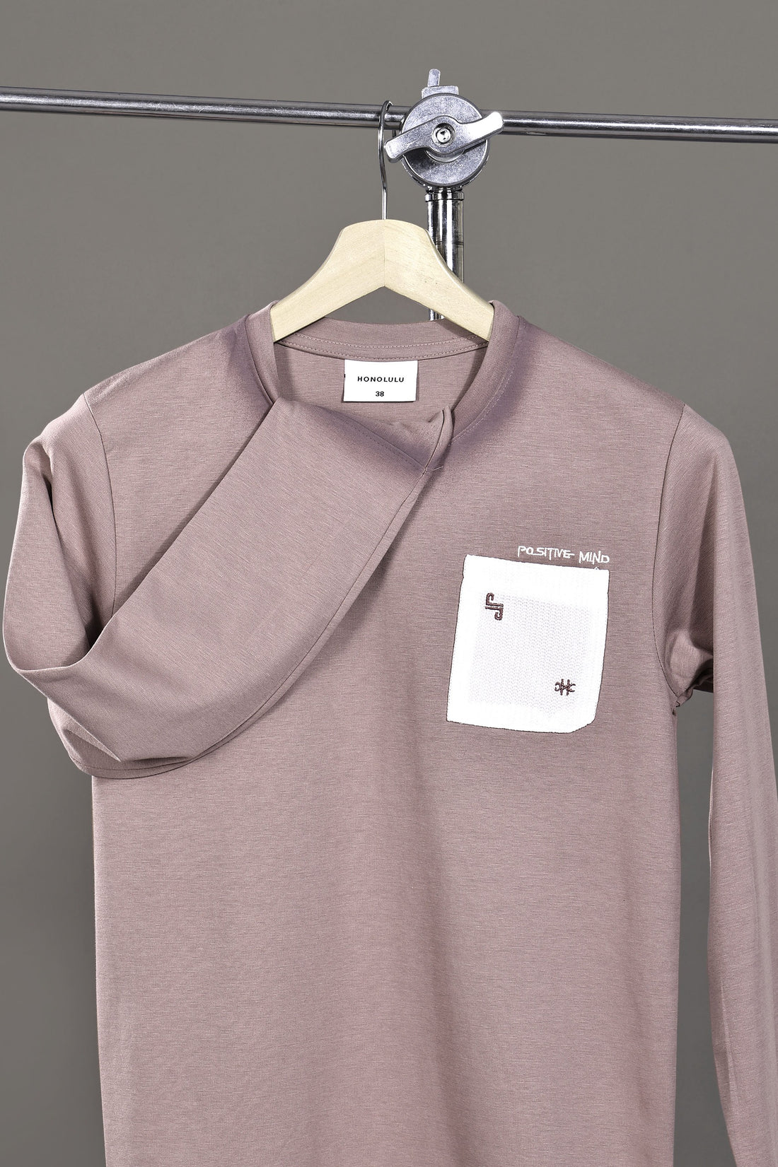 Premium Spray Print Patch Pocket Tee