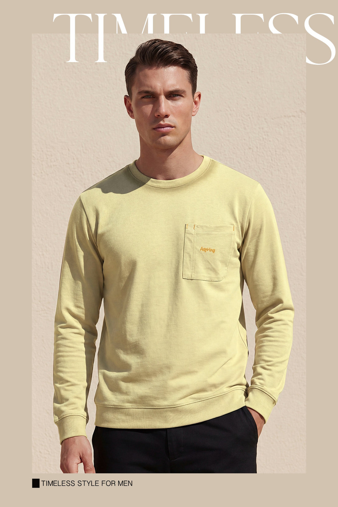 Premium Spray Print Patch Pocket Tee