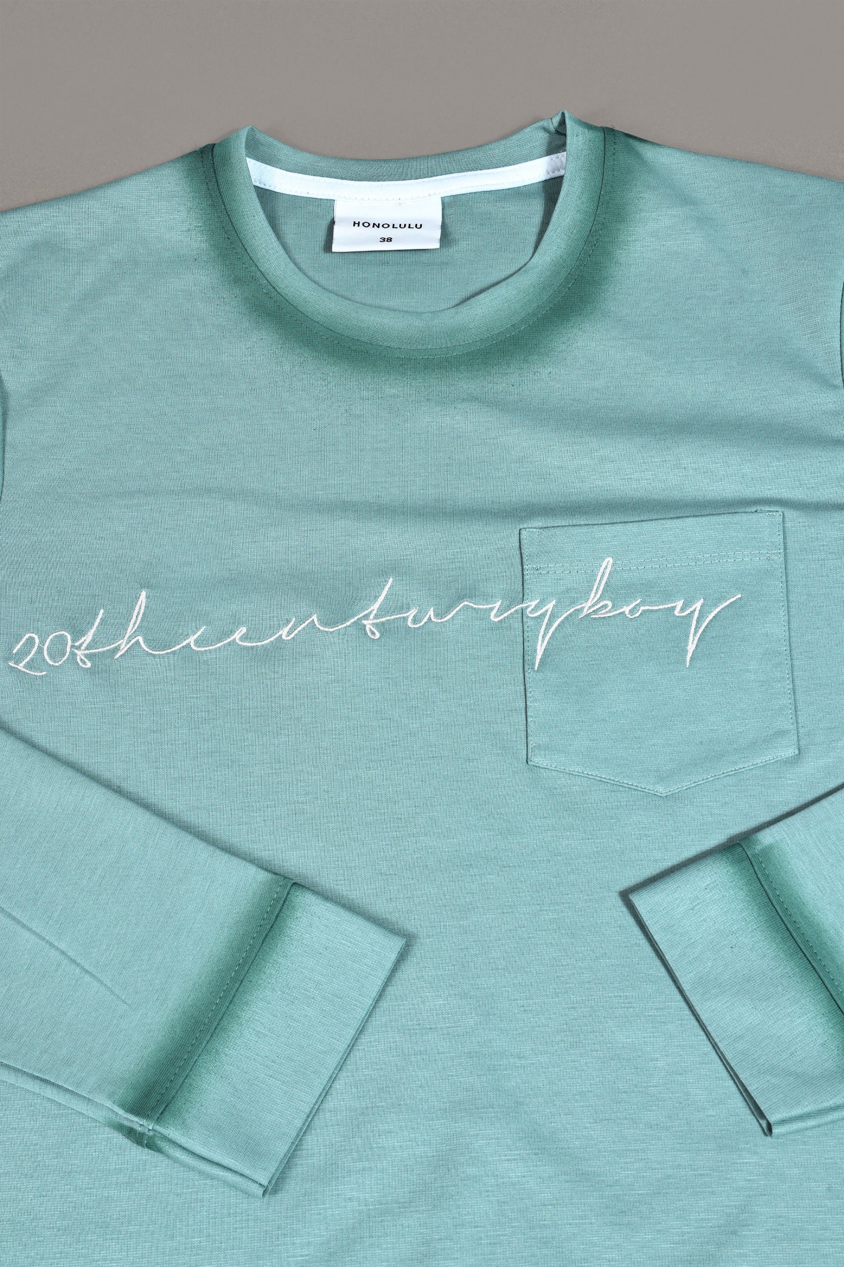 Premium Spray Print Patch Pocket Tee