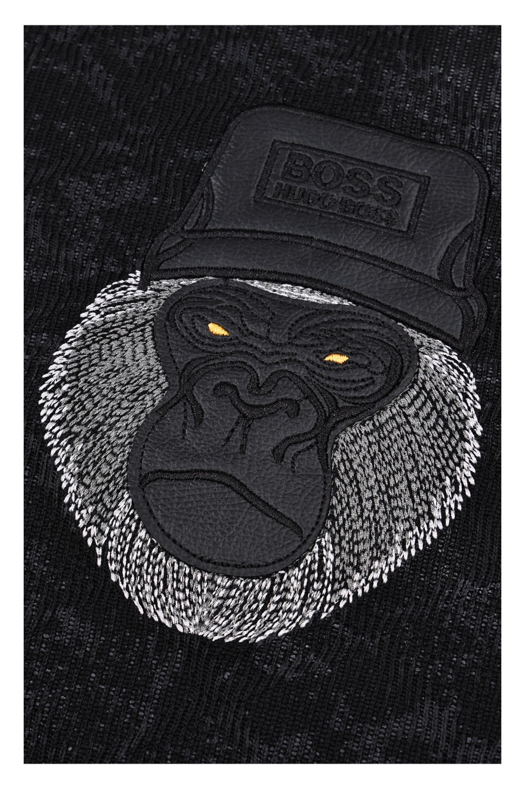 Premium Textured Embroidered T-Shirt