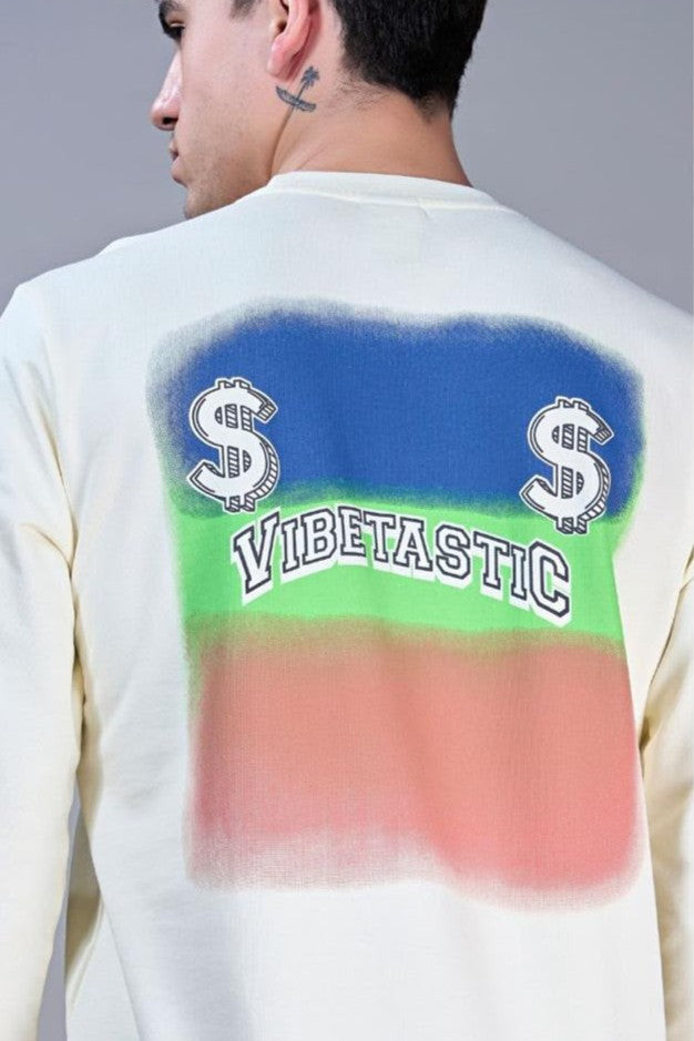 VIBETASTIC Airbrush Graphic Oversized T-Shirt