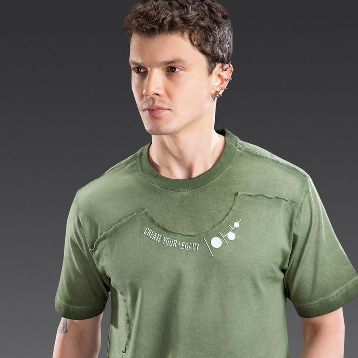 White Color trendy t-shirt for men